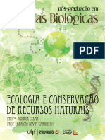 Ecologia e Conservação de Recursos Naturais 