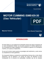 Motor Cummins ISME420-30: Análisis de rendimiento