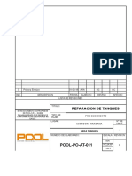 11.POOL-PO-At-011 REV. 0 Reparacion de Tanques