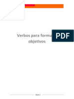 Verbos para Formular Objetivos