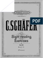 Schäfer - Sight Reading Exercises (Vol 2) PDF