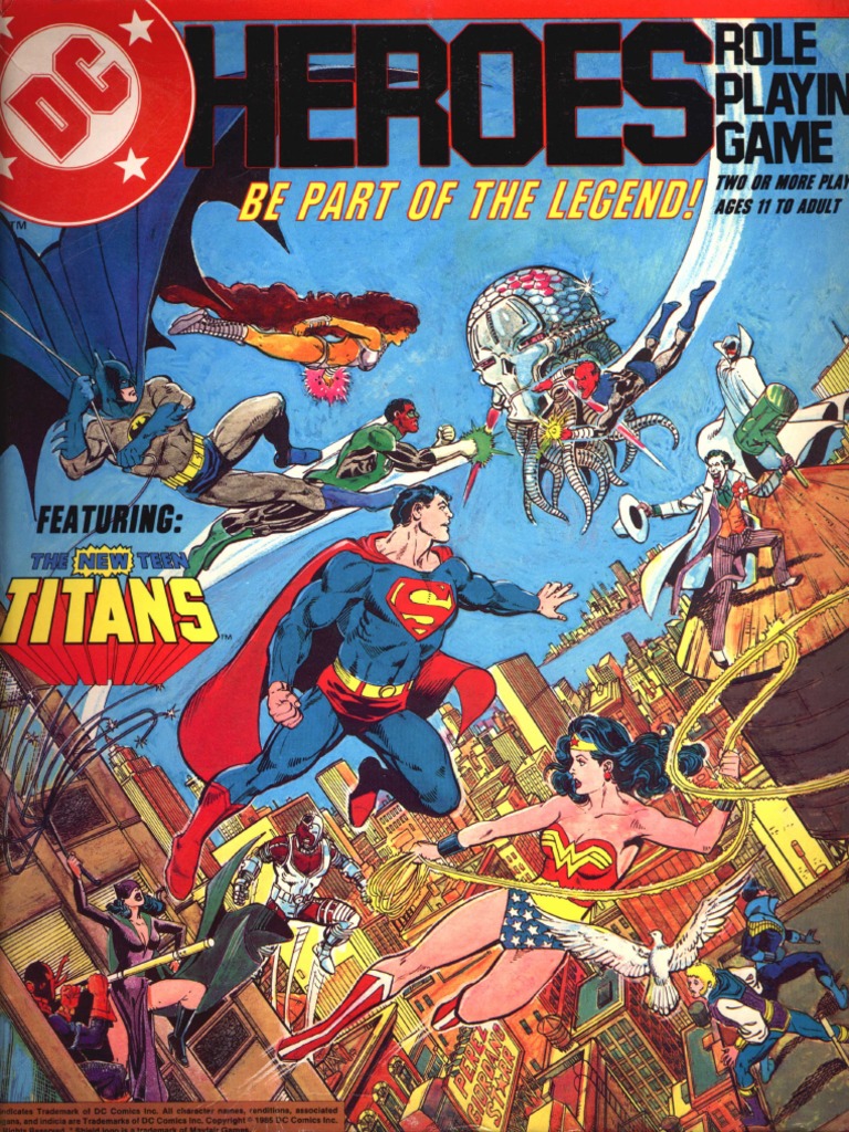DC Heroes 1st Edition PDF | PDF