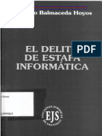 El Delito de Estafa Informaacutetica (Cut) PDF