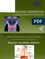 HEMORRAGIAS DIGESTIVAS - Diapositivas