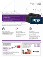 LBP162dw - LBP214dw SpecSheet