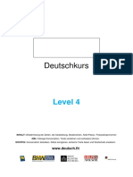 Deutschkurs Level 4 PDF