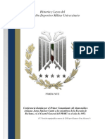 Historia y Leyes del Pentathlón Deportivo Militar Universitario año de 1952. PRIMERA PARTE