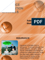different insurance channels.... and icici prudential as a case study