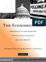 Raymond M. Duch, Randolph T. Stevenson The Economic Vote How Political and Economic Institutions Condition Election Results Political Economy of Institutions and Decisions PDF
