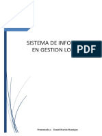 Entregable 1 - Sistema de Informacion en Gestion Logisitca