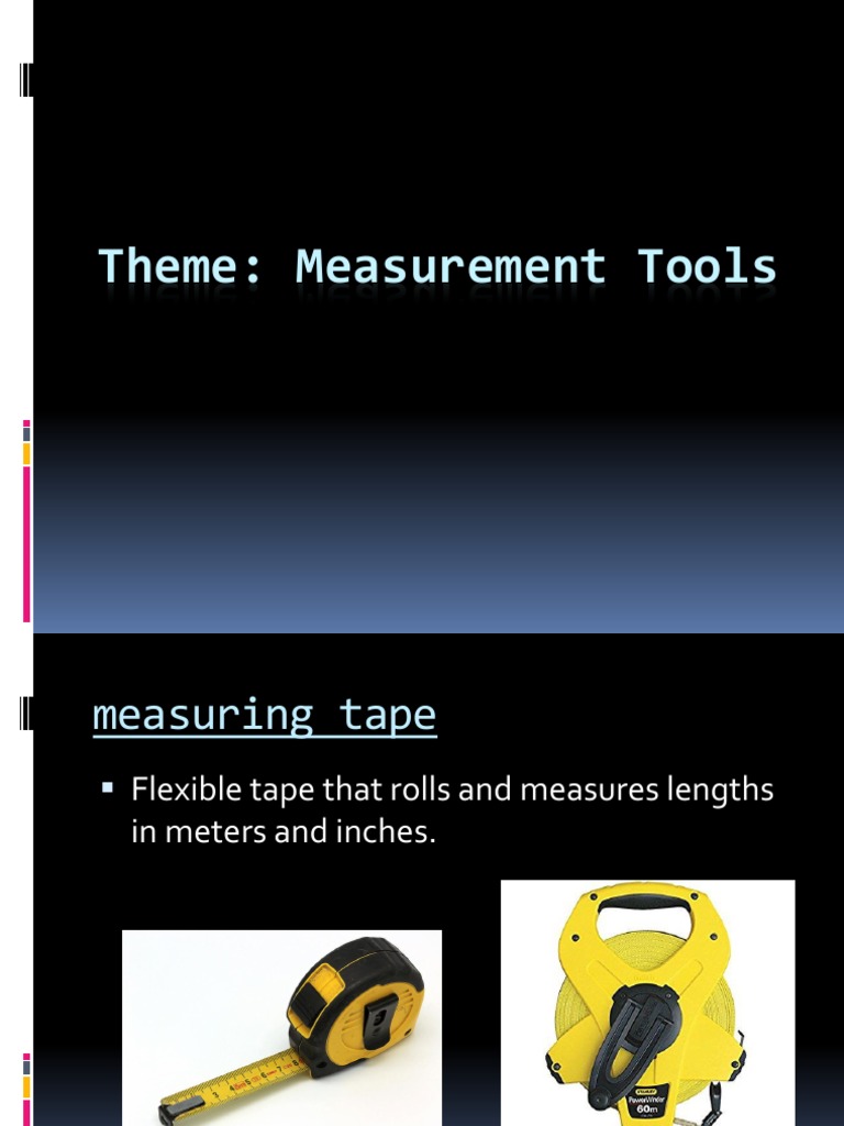 Essential Measurement Tools Explained | PDF