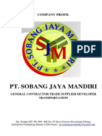 Company Profil PT Tanjung Jaya