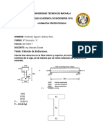 Inercia para Una Seccion Tipo I