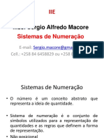 Sistema de Numeração