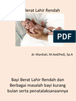 Bayi Berat Lahir Rendah