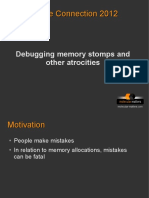 Debugging Memory Stomps Session