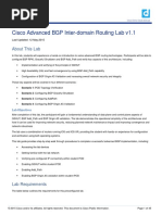 Advanced BGP Interdomain Routing