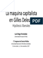 La Maquina Capitalista en Gilles Deleuz