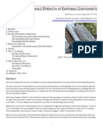 Friction & Tensile Strength of Earthbag Components