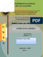 Ejercicio Pert