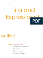 Data and Expression VL
