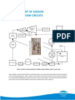 Measurement of Sodium in Water/Steam Circuits: Application Note