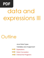 Data and Expression 3