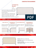 Construction Barriers Catalog