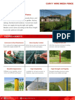 Curvy Wire Mesh Fence Catalog