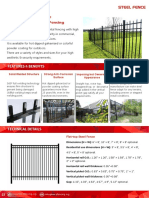 Steel Fence Catalog