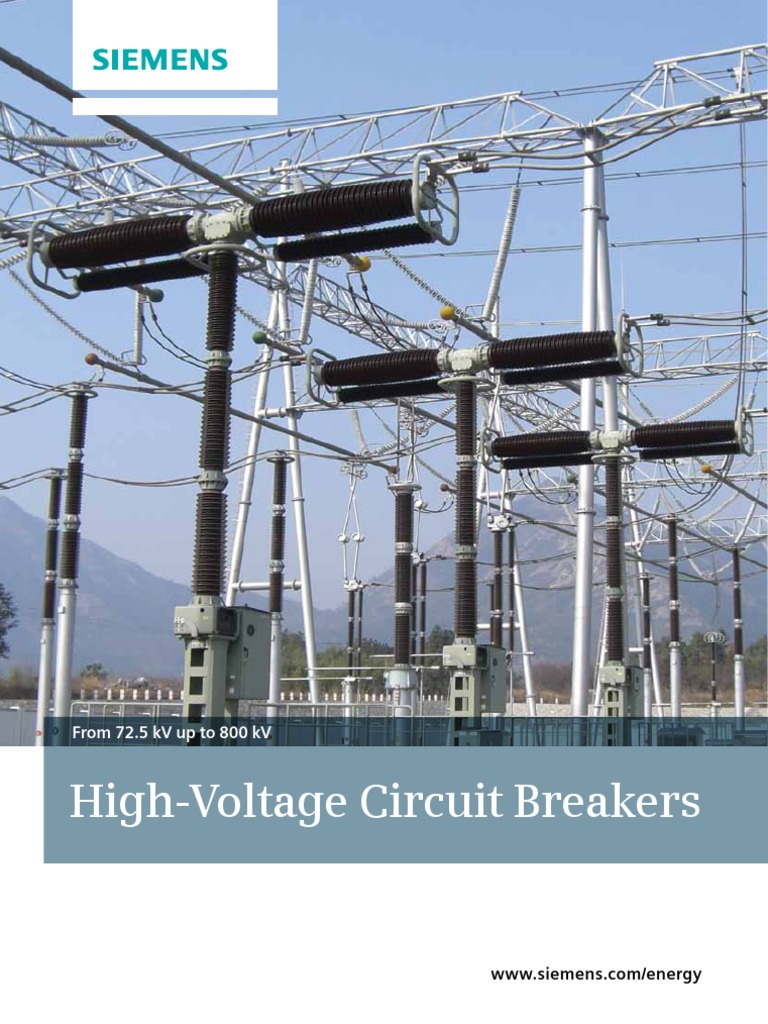 HV CB For Substation | PDF | High Voltage | Electric Arc