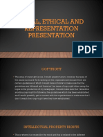 Legal Ethical and Representation Presentation