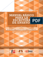 Manual Basico para La Escritura de Ensayos PDF