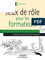 JEUX de ROLE Pour Les Formateurs - Francois PROUST
