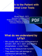 Approach To The Patient With Abnormal Liver Tests: Alvaro Koch, M.D