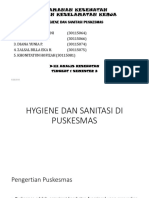 Hygiene Dan Sanitasi Di Puskesmas