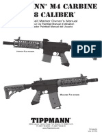 TP04405 Tippmann M4 Carbine 68 Cal Owners Manual 0716