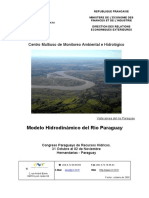 Modelo Hidrodinamico Del Rio Paraguay