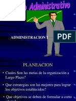 05. El Proceso Administrativo - La Planificación