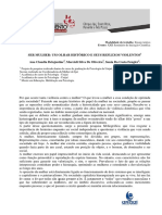 Ser Mulher: Um Olhar Histórico E Seus Reflexos Violentos Ana Claudia Delajustine, Marcieli Silva de Oliveira, Sonia Da Costa Fengler