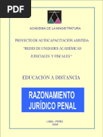 Razonamiento Penal