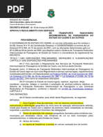 Legislação de Transportes Decreto-29687
