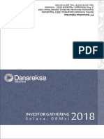 Undangan Investor Gathering Danareksa Sekuritas - 8 Mei 2018