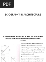 Sciography in Architecture