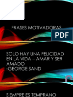 Frases Motivadoras