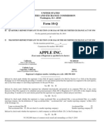 Apple Inc.: Form 10-Q