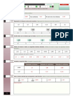 Exame ESO1A 2av 2 Números Decimais e SMD 20180223 SOLUCIÓNS