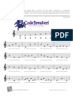 Codebreaker Treble Clef PDF