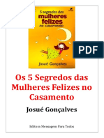 5 Segredos Das Mulheres Felizes No Casamento