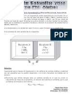 Ejercicio de Primera Ley de La Termodinámica (Parcial-Vacacional, Junio/2018)